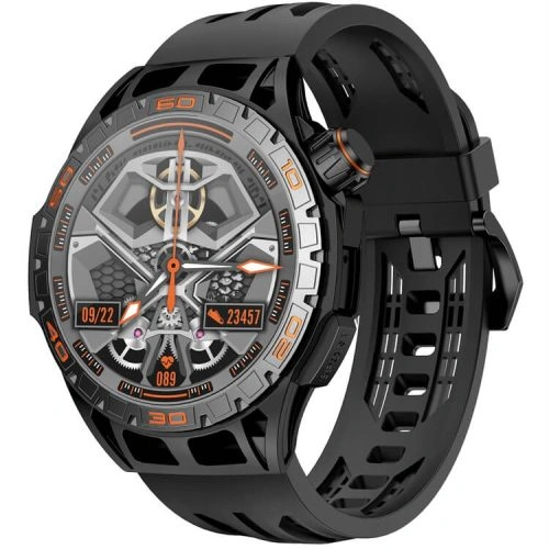LA102 AMOLED montre intelligente extérieure double Mode puce unique capacité de la batterie 400 mAh oxygène sanguin réel