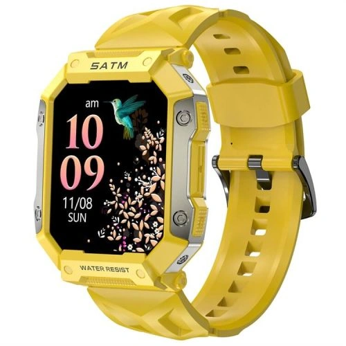 PG333 Outdoor Smartwatch Bluetooth Call Real Time Health Monitoring IP68 Waterproof