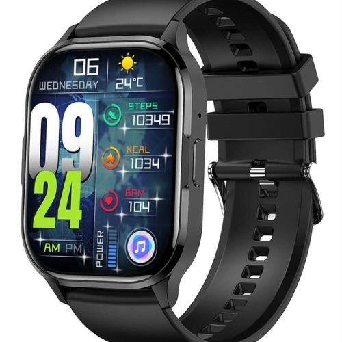HK21 AMOLED Smartwatch AI Spraakassistent NFC Toegangscontrole IP67 Waterdicht