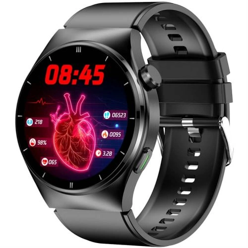 F320 1.46 بوصة Smartwatch قياس نسبة الجلوكوز في الدم غير الغازية مراقبة نسبة الدهون في الدم
