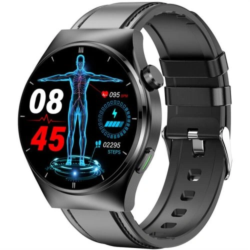 F320 1.46 بوصة Smartwatch قياس نسبة الجلوكوز في الدم غير الغازية مراقبة نسبة الدهون في الدم
