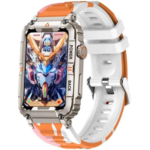 KR88 Smartwatch 107 Sportmodi Schlagtest KI-Sprachassistent