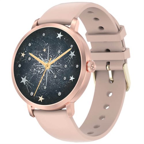 DTS AMOLED Women Smartwatch Music Remote Control Menstrual Cycle Reminder