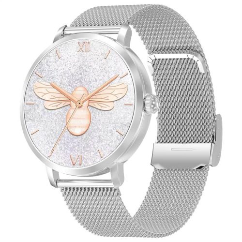 DTS AMOLED Women Smartwatch Music Remote Control Menstrual Cycle Reminder