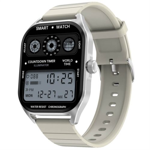 DT99 AMOLED Jam Tangan Pintar GPS Olahraga Melacak Pelatihan Pernapasan Asisten Wanita