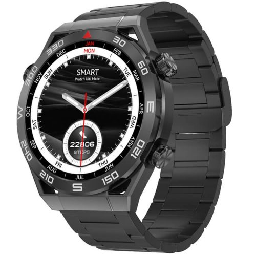 DT Ultramate Smartwatch Compass Pattern IP68 Waterproof PPG+ECG