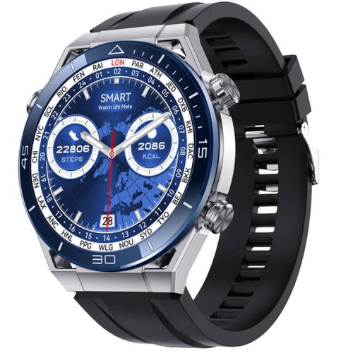 DT Ultramate Smartwatch Compass Pattern IP68 Waterproof PPG+ECG