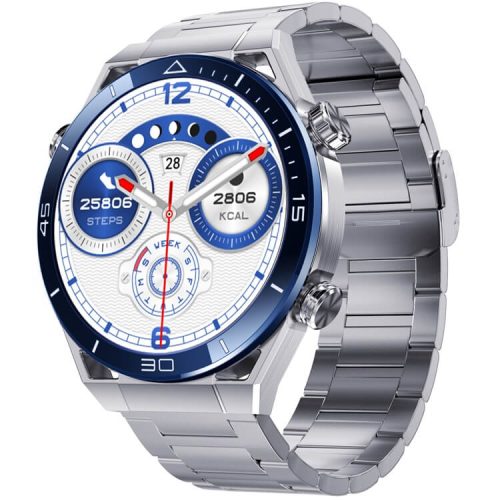DT Ultramate Smartwatch Compass Pattern IP68 Waterproof PPG+ECG