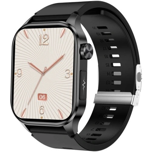 ET580 AMOLED Smartwatch ECG Electrocardiograma AI Diagnóstico médico IP68 Prenda impermeable