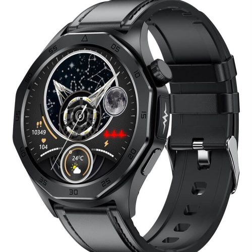 ET480 Smartwatch AMOLED High Retinal Screen ECG Electrocardiogram Function Healthy Monitoring