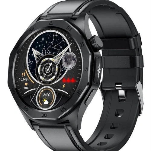 ET480 Smartwatch AMOLED High Retinal Screen ECG Electrocardiogram Function Healthy Monitoring