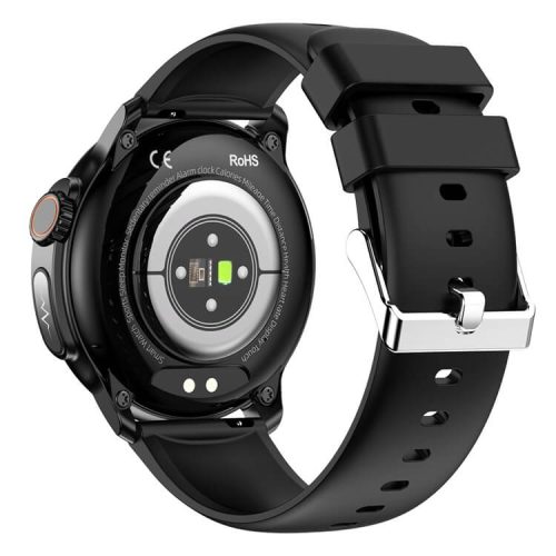 ET481 SmartWatch Heart Reat Monitoring AMOLED képernyő Vércukorszint monitorozás