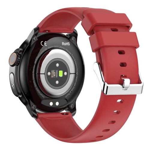 ET481 SmartWatch Heart Reat Monitoring AMOLED képernyő Vércukorszint monitorozás