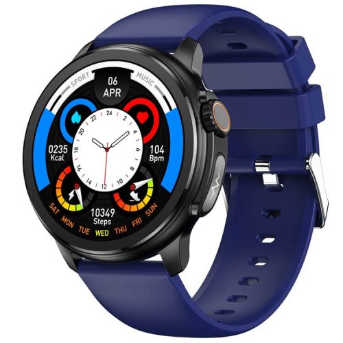 ET481 SmartWatch Heart Reat Monitoring AMOLED képernyő Vércukorszint monitorozás