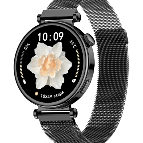 GT4 MINI Smartwatch 1.3 Inch AMOLED High Definition Full Screen NFC Access Control Female Assistant