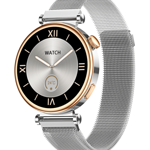 GT4 MINI Smartwatch 1.3 Inch AMOLED High Definition Full Screen NFC Access Control Female Assistant