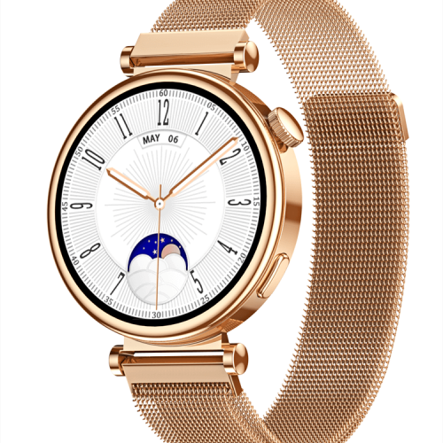GT4 MINI Smartwatch 1.3 Inch AMOLED High Definition Full Screen NFC Access Control Female Assistant