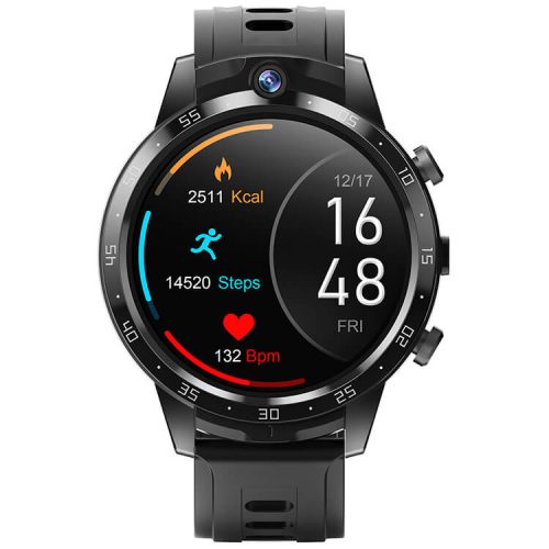 X600S 4G Sim Card Smartwatch 1.6 Inch AMOLED Screen NFC Access Control HD Pixel Dual Camera