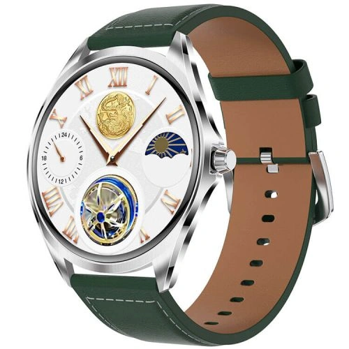 TN88 Smartwatch 1.43 Inch AMOLED Ultra Clear Screen Double Strap Fashion Lightweight Design
