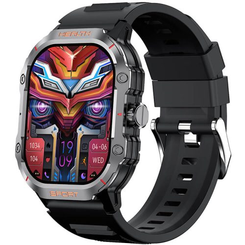 HK24 Smartwatch 2.01 İnç AMOLED Büyük Ekran Açık Hava Spor Saat Süper Hafif Giyen