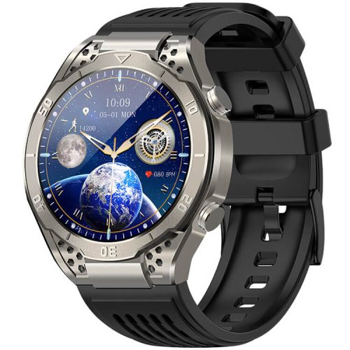 JA01 Smartwatch 1.43 Inch AMOLED Screen Electrocardiogram Testing Bluetooth Call