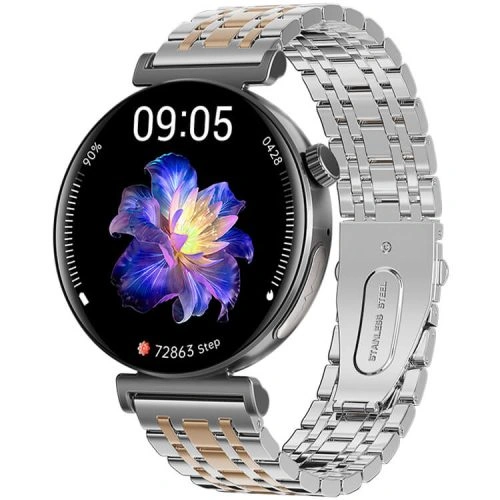 JA02 Smartwatch 1.28 Inch AMOLED Screen ECG Health Detection Bluetooth Call