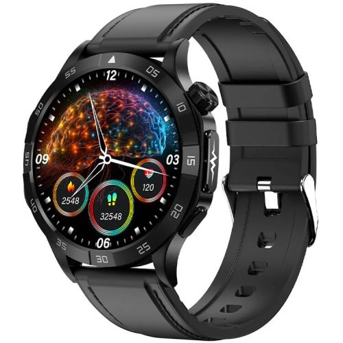 ET381 Smartwatch 1.43 Inch AMOLED Screen ECG Testing Bluetooth Call Professional Fitness Monitoring