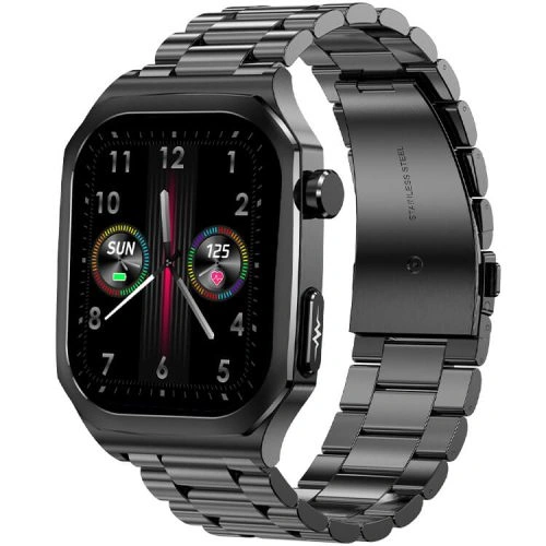 ET280 Smartwatch Elektrokardiogramm-Test Blutzuckerüberwachung SOS-Notruf