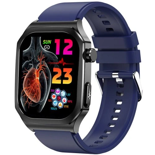 ET280 Smartwatch Elektrokardiogramm-Test Blutzuckerüberwachung SOS-Notruf