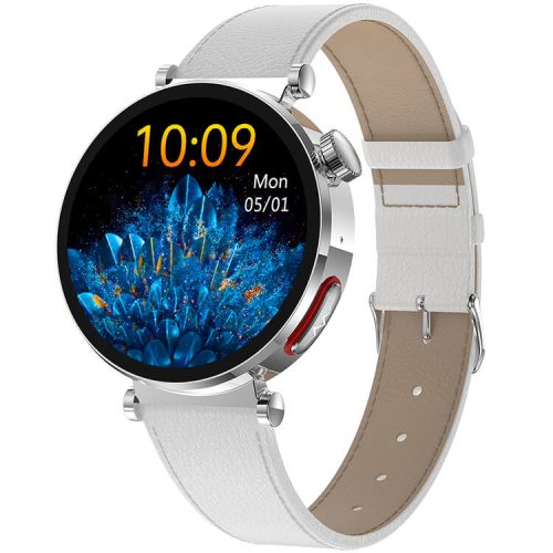ET490 Smartwatch Women's Health Watch Accurate ECG Monitoring Round Appearance Design