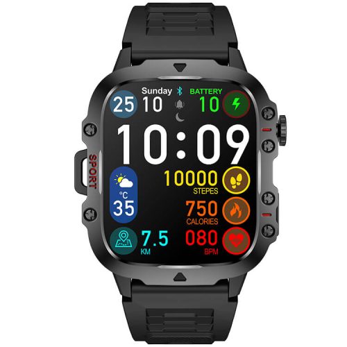 QX11 Smartwatch 1,96 polegadas grande tela colorida profissional gerenciamento esportivo mostrador versátil