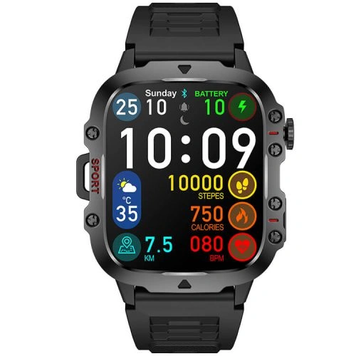 QX11 Smartwatch 1,96 pulgadas Pantalla colorida grande Gestión deportiva profesional Esfera versátil