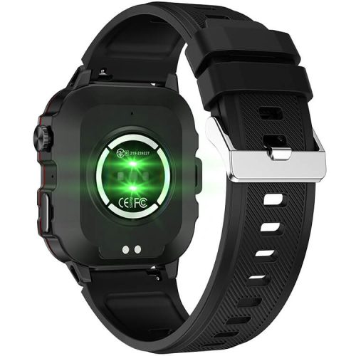 QX11 Smartwatch 1,96 polegadas grande tela colorida profissional gerenciamento esportivo mostrador versátil