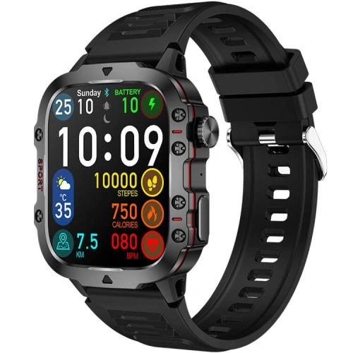 QX11 Smartwatch 1,96 pulgadas Pantalla colorida grande Gestión deportiva profesional Esfera versátil