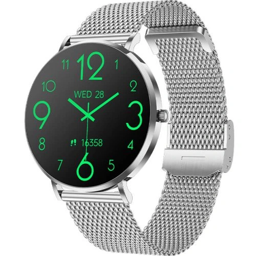 Smartwatch T8 PRO Ultracienki wygląd Zintegrowana obudowa ze stali nierdzewnej CNC