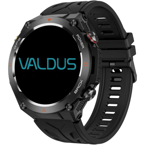 VG41 Smartwatch GPS Zegarek sportowy do uprawiania sportów na świeżym powietrzu 1,45-calowy duży ekran Wodoodporny, solidny, okrągły wygląd