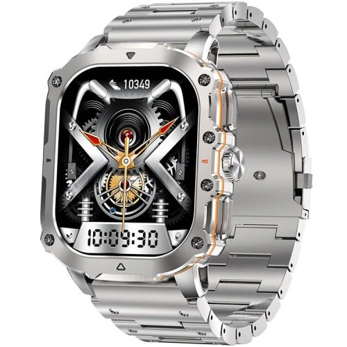 AK72 Smartwatch 1.43 Inch AMOLED Screen Automatic Healthy Monitoring IP68 Waterproof