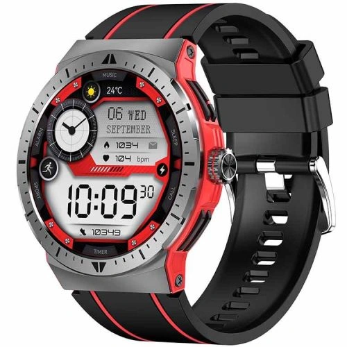 HK52 Smartwatch Sturdy Appearance Triple-proof Effect 1.43 AMOLED Screen