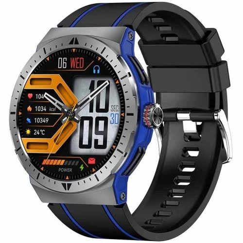 HK52 Smartwatch Sturdy Appearance Triple-proof Effect 1.43 AMOLED Screen