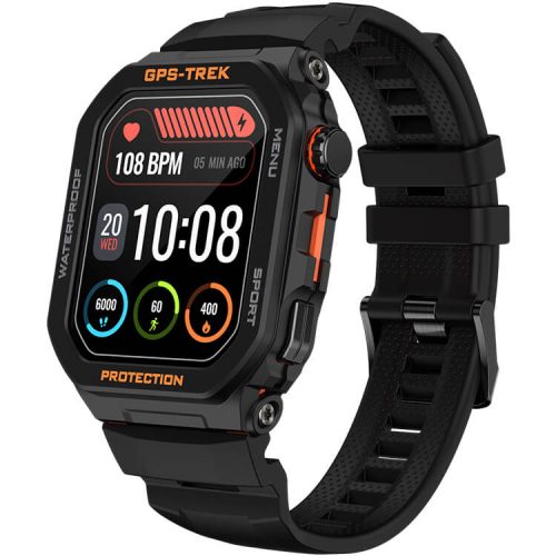 FT61 Smartwatch GPS Sports Trajectory 100+Sport Modes AI Voice Assistant