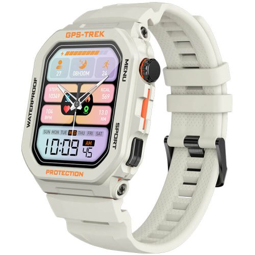 FT61 Smartwatch GPS Sports Trajectory 100+Sport Modes AI Voice Assistant