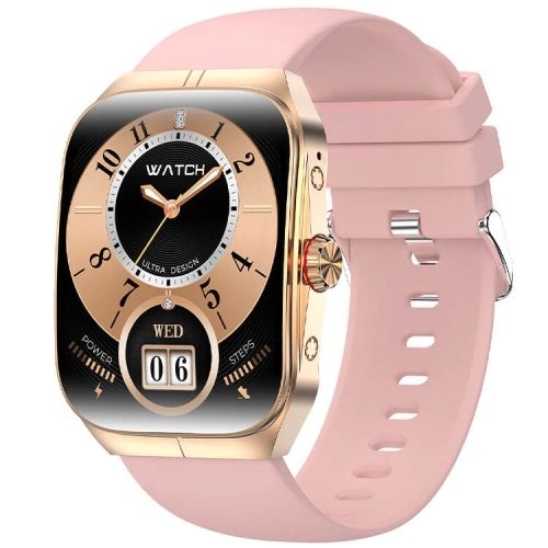HK80 Smartwatch Outdoor Sports Assistant 1.95 Inch AMOLED Screen Multiple Functional Dial