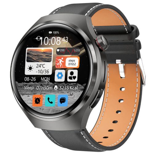DK56 Smartwatch 2-in-1 Bluetooth Earbuds NFC Access Control Multiple Functional Dial