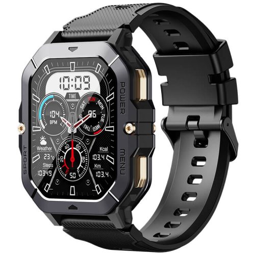 C28 Smartwatch Outdoor Sports Assistant 2.02 Inches Large Screen IP68 Waterproof Effect