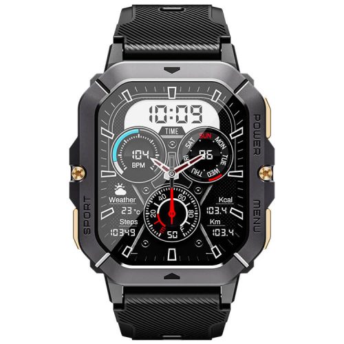 C28 Smartwatch Outdoor Sports Assistant 2.02 Inches Large Screen IP68 Waterproof Effect