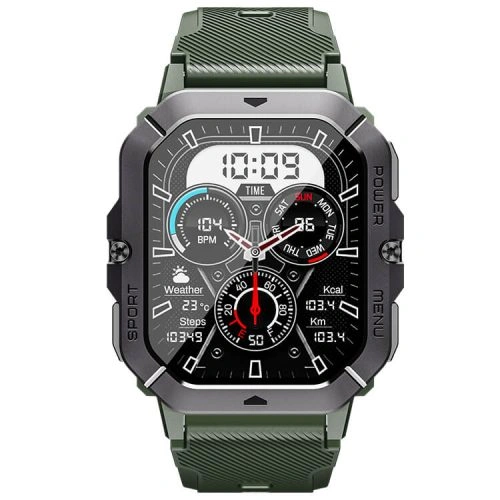C28 Smartwatch Outdoor Sports Assistant 2.02 Inches Large Screen IP68 Waterproof Effect