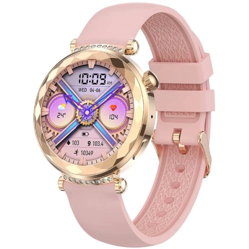 VL66 PRO Smartwatch 1.19 Inch AMOLED Screen Exquisite Diamonds Design Lightweight Wearing