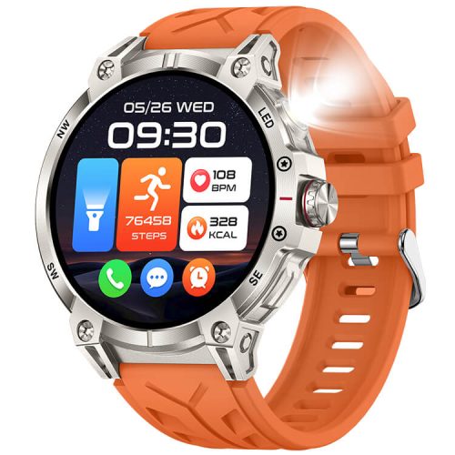 VS19 Smartwatch 1.85 Inch Colorful Large Screen Outdoor Flashlight Compass Function