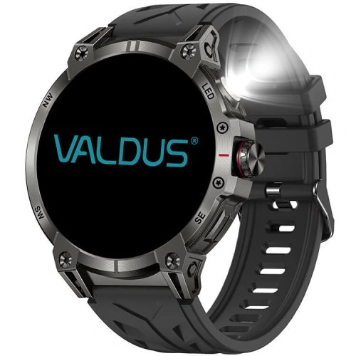 VS19 Smartwatch 1.85 Inch Colorful Large Screen Outdoor Flashlight Compass Function