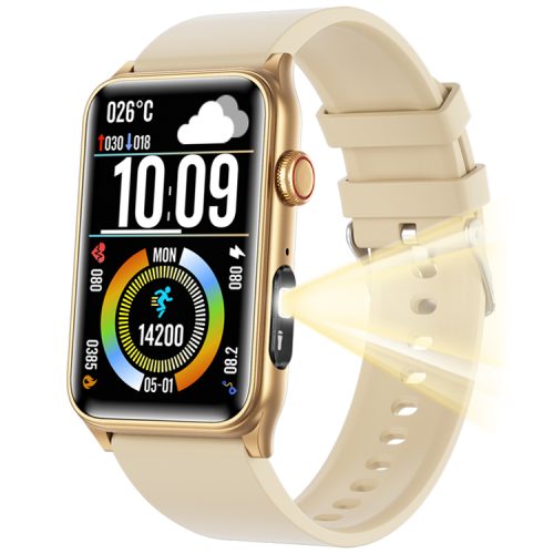 G50 Smartwatch Bluetooth Calling Accurate Health Monitoring Flashlight Function